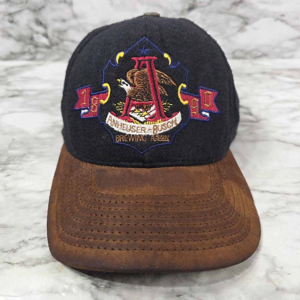 Vtg Anheuser Busch Brewing Collector's Edition  5,139 of 10,000 Hat Cap Made USA